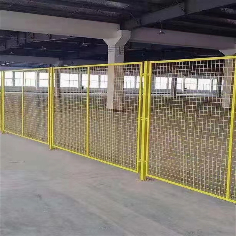 车间仓库隔离栅 涂塑焊接钢丝网方格网片  工厂作业隔离围栏网