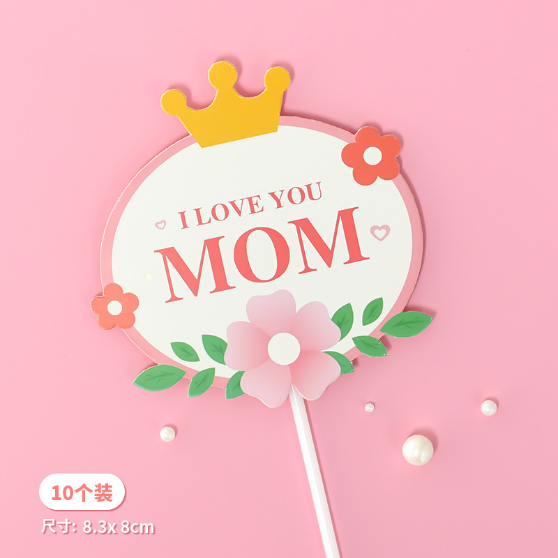 Día de la diosa de la mujer red pastel horneado decoración de mano claveles taza de barril transparente bolsa de mousse embalaje