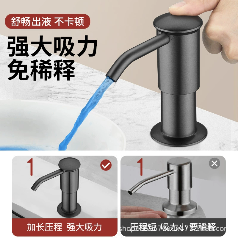 Кухонная dispenser для мыла для посуды раковина пресс экстрактор моющего средства ручной пресс экстракция бытовой