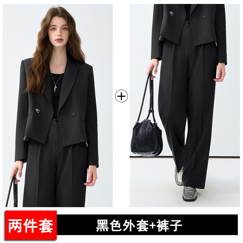 高级感新款今年流行2025春秋西装套裤小个子韩版宽松休闲西服1899|undefined