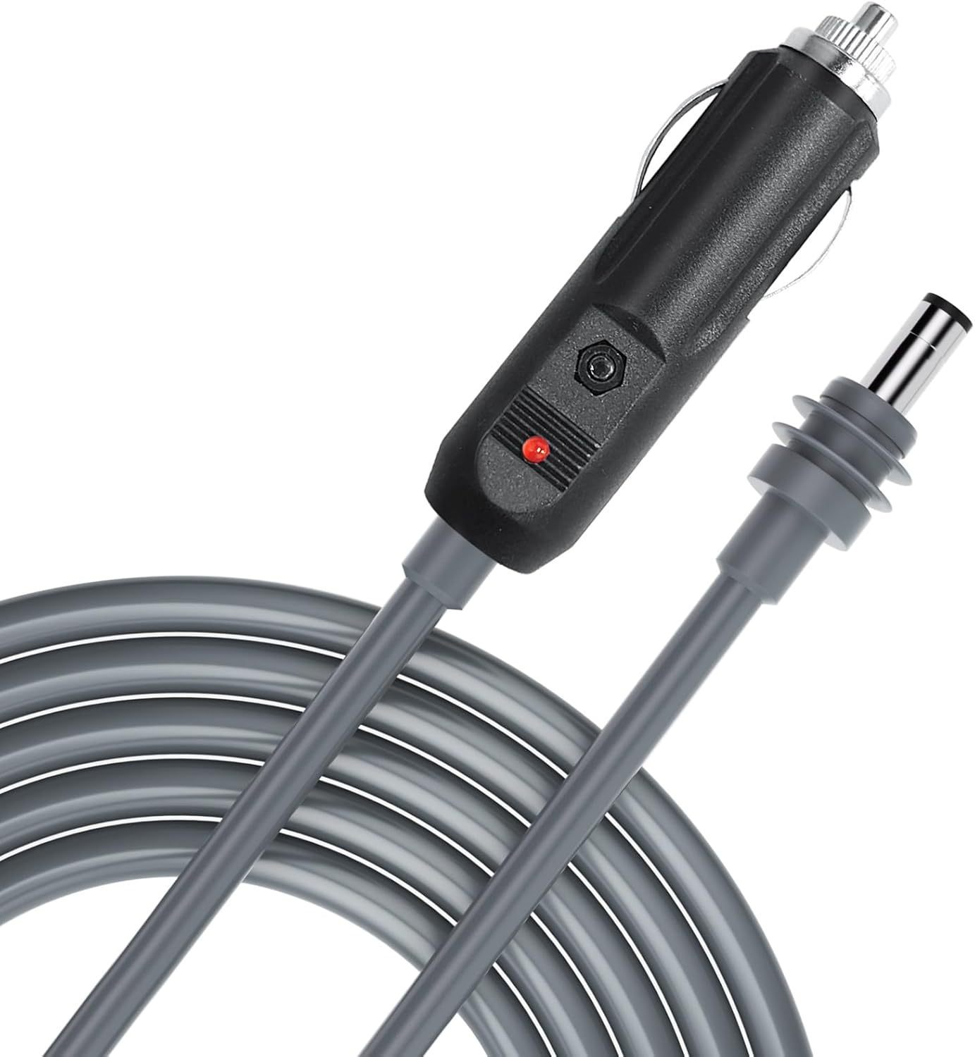 Cross-border best-selling Mini DC car charging power cable wholesale, cross-border car power cable in stock, cigarette lighter DC cable