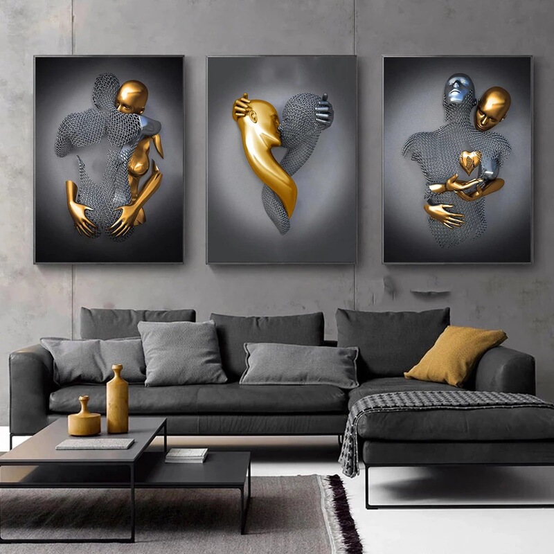 Foreign Trade Popular Metal Hanging Painting Sculpture Art Decorative Painting Canvas Painting Mural High-Definition Spray Painting Core Stereo Foreign Trade Popular Metal Hanging Painting Sculpture Art Decorative Painting Canvas Painting Mural High-Definition Spray Painting Core Stereo