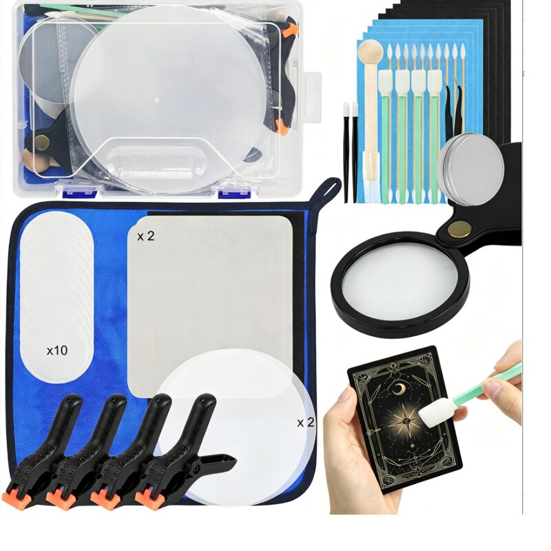 Card Cleaning Kit Card Cleaning and Polishing Repair Kit Suitable for the Care of Graded Cards