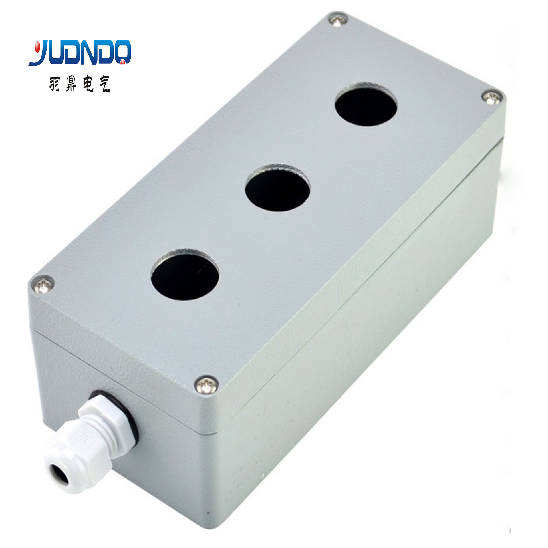 供应铸铝接线盒 铸铝端子盒 铸铝三孔启动停止转换信号盒 铸铝盒