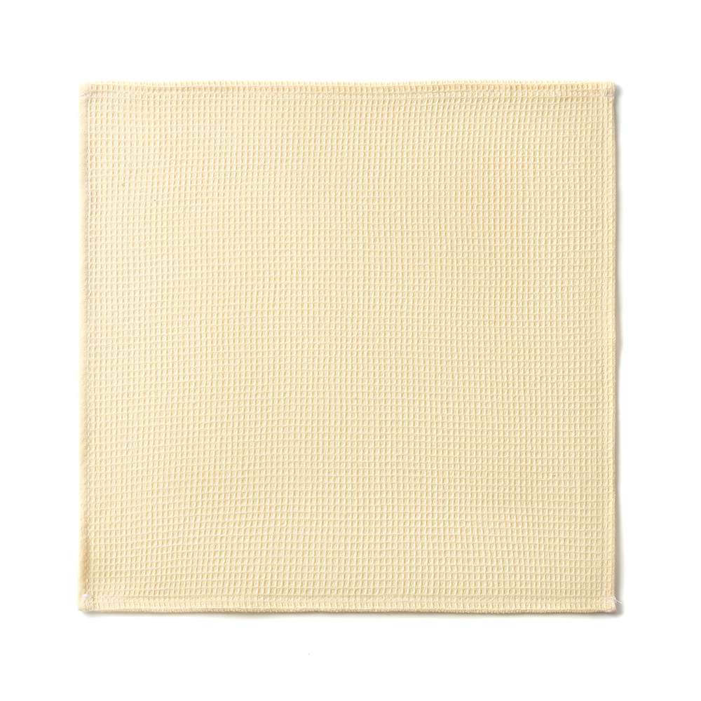 Etiquetado transfronterizo algodón toalla de cocina waffle simple piña toalla cuadrada multifuncional toalla de limpieza