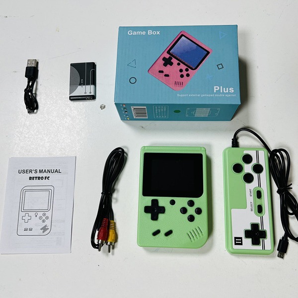 Consola de Juegos Portátil Retro Macaron 400 en 1 500 en 1 800 en 1 para Regalo y Juegos
