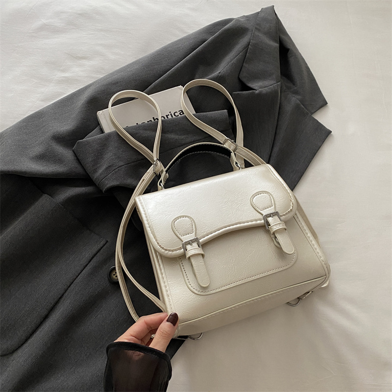 Bolsa de hombro de clase de estudiantes para mujeres 2024 estilo coreano de moda maletín de estilo académico nicho simple bolso de mujer diagonal