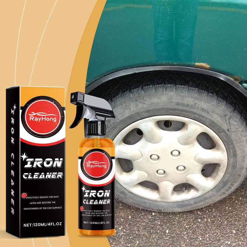 Rayhong Car Rust Removal Spray Metal Parts Cleaning Dirt Shine Restoration Maintenance Rust Removal Spray