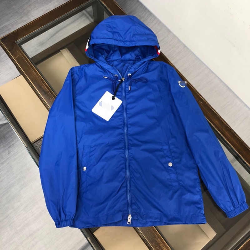 正确版mon蒙家男士抽绳连帽上衣服运动减龄休闲风衣外套专柜同款|undefined
