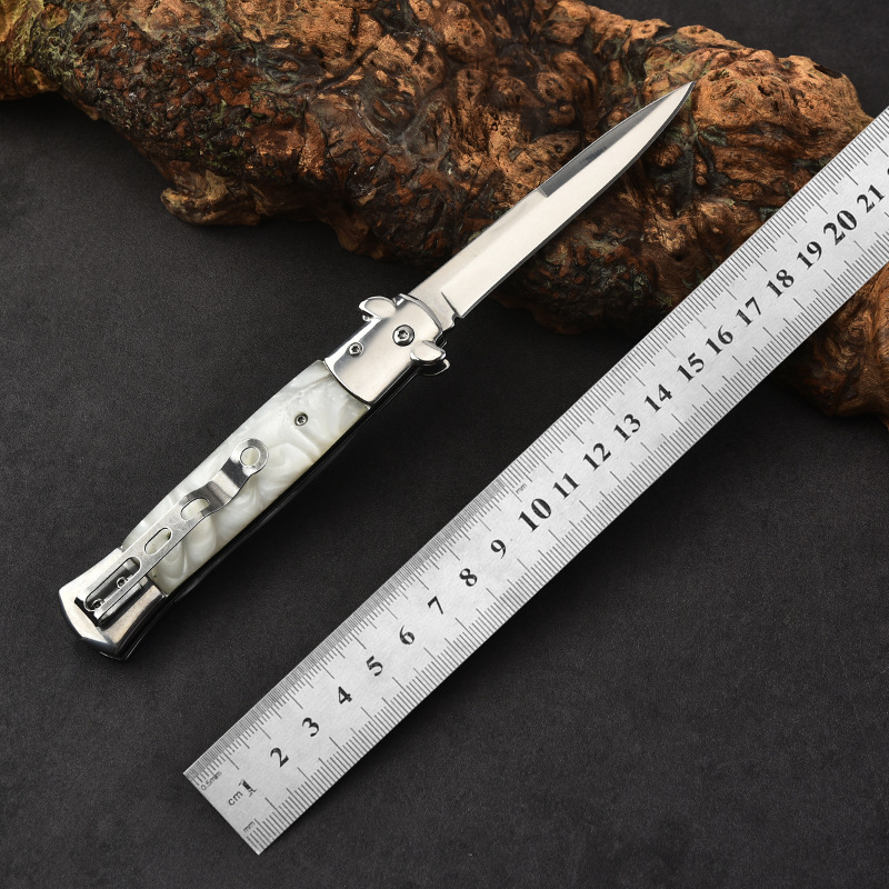 厂家直销高硬度小刀锋利折叠刀随身便携户外刀具折刀阳江小刀