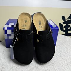 勃肯拖鞋2025新款夏季外穿防臭增高懒人一脚蹬软木包头半拖