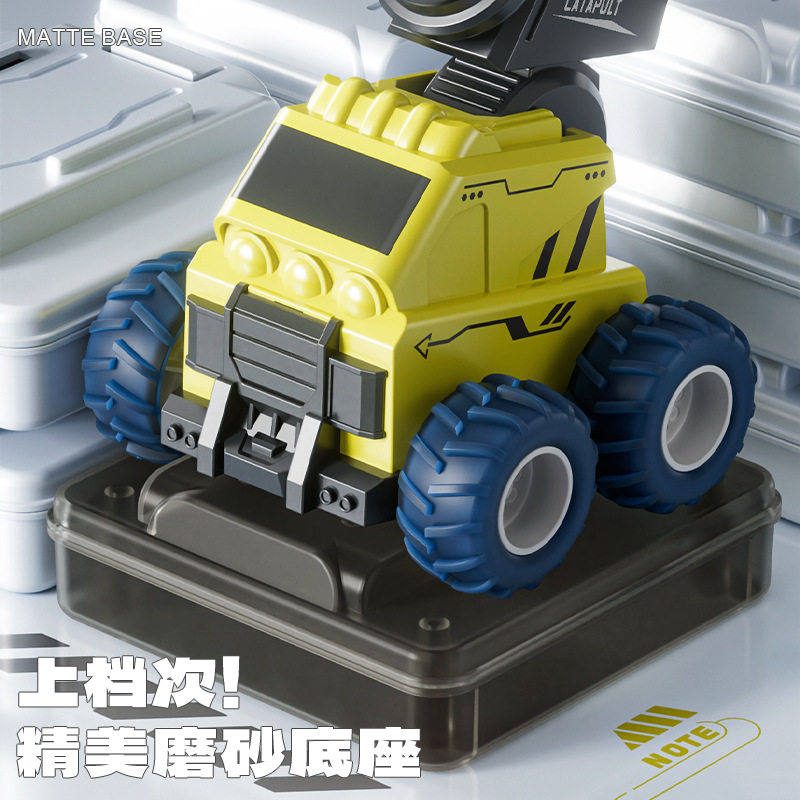 Coche de ingeniería inercial para niños, juguete, niño pequeño, excavadora, cohete, lanzamiento de piedra, carro de juguete inercial resistente a caídas al por mayor image 4