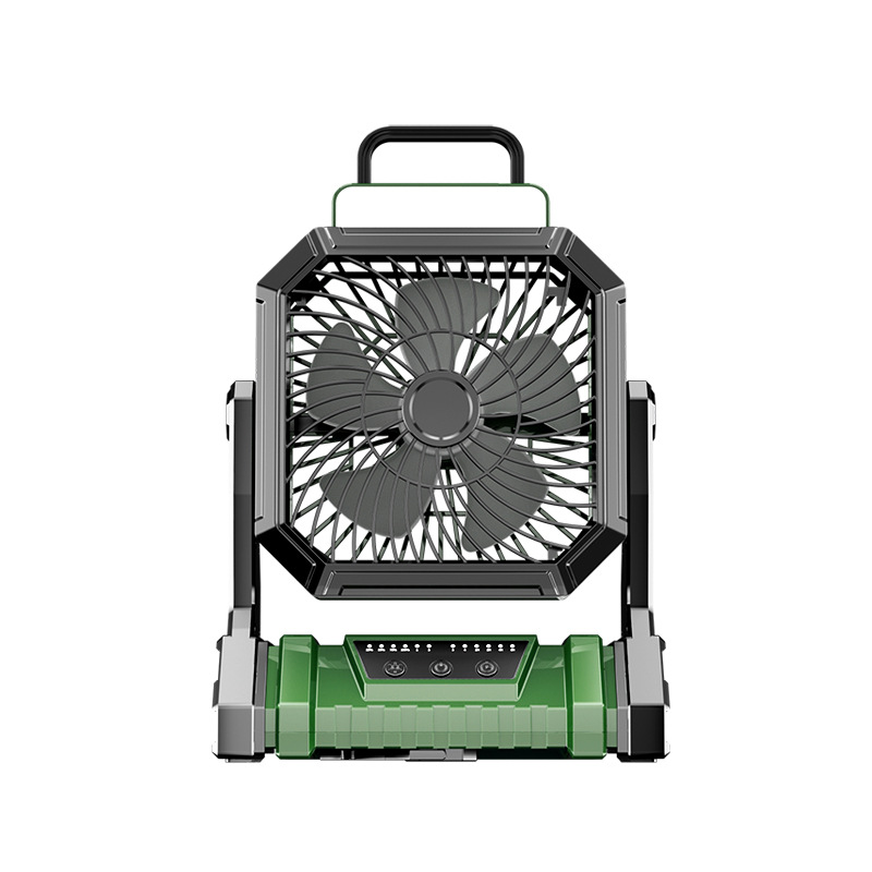 Ventilador de Aire Acondicionado Portátil Oscilante, Ajustable de 4 Velocidades para Camping