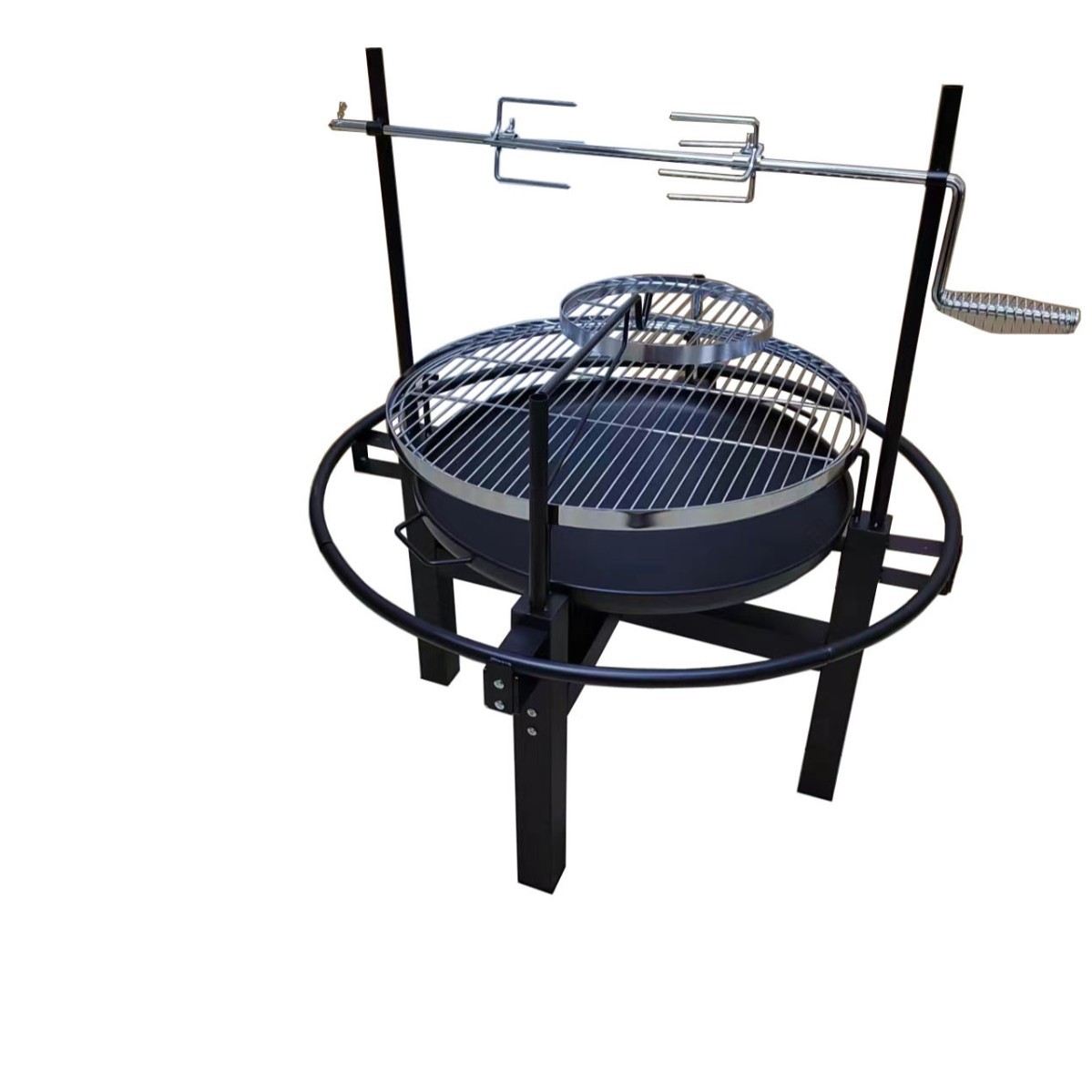 Parrilla de barbacoa Parrilla de barbacoa al aire libre Parrilla de carbón Parrilla de barbacoa doméstica Herramientas de brochetas de carbón Parrilla de barbacoa Portable