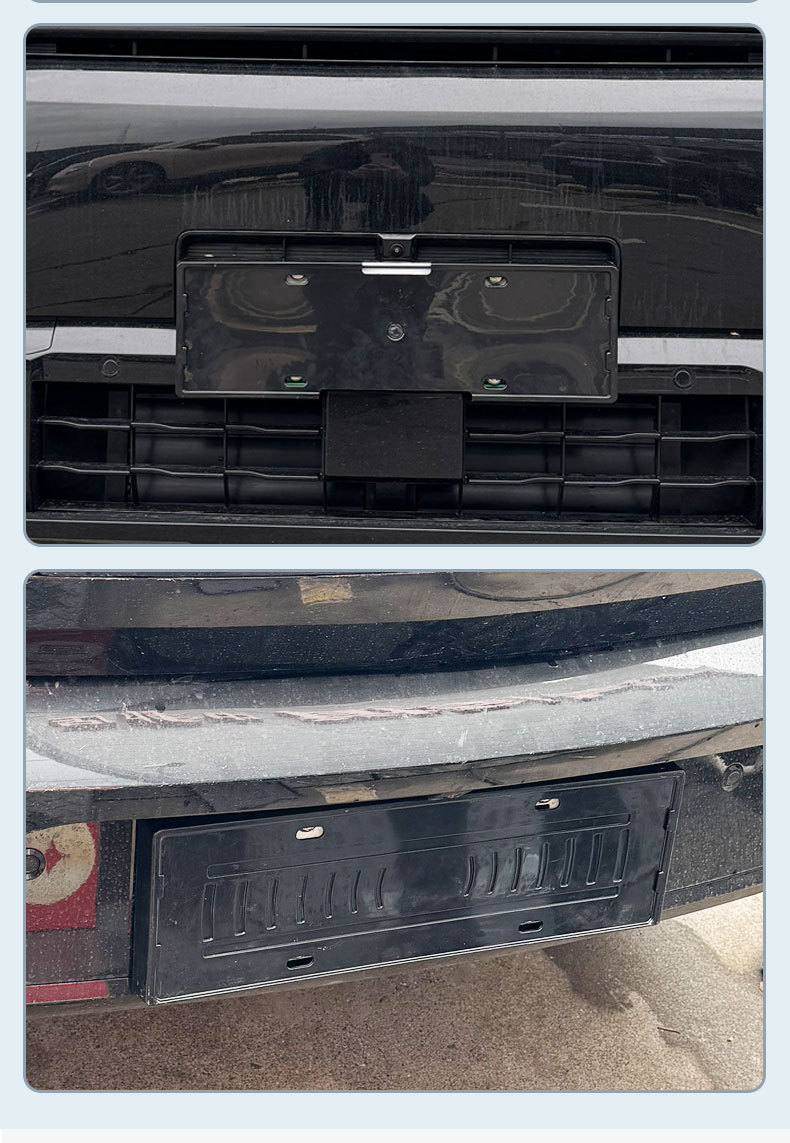 Suitable for 2025 Trumpchi S7 License Plate Frame New Energy Full Edge License Plate Frame Green License Plate New Regulation License Plate Frame