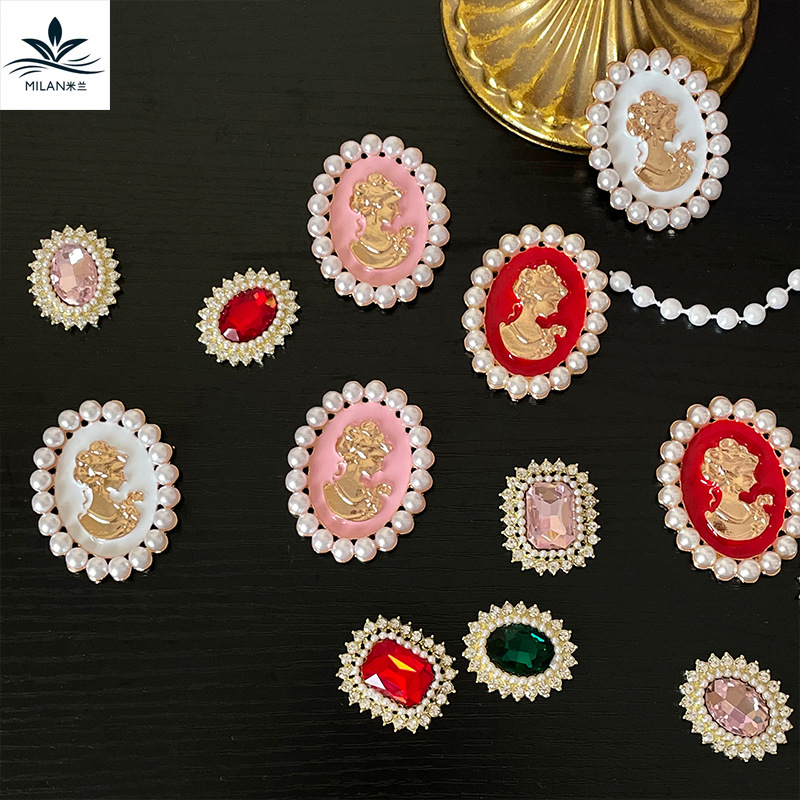 Día DE LA MADRE accesorios de perlas diamante ramo modelado Decoración Accesorios hechos a mano material de bricolaje tienda de flores herramientas suministros