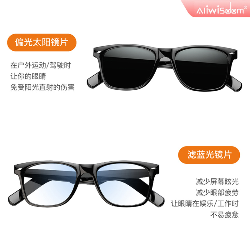 E10 smart glasses sunglasses cross-border black technology can talk to listen to music, bluetooth audio glasses Huaqiangbei