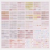 The single price of luminous nail stickers is multiple of 30