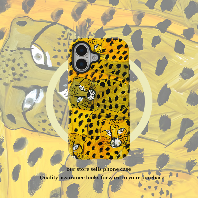 35g Weight iPhone Applicable Brands Phone Cases Classification Feilin Material Jaguar Pattern Modern Style, Simple Style Style Feilin Jaguar Modern Style Simple Style Phone Cases Phone Accessories 1