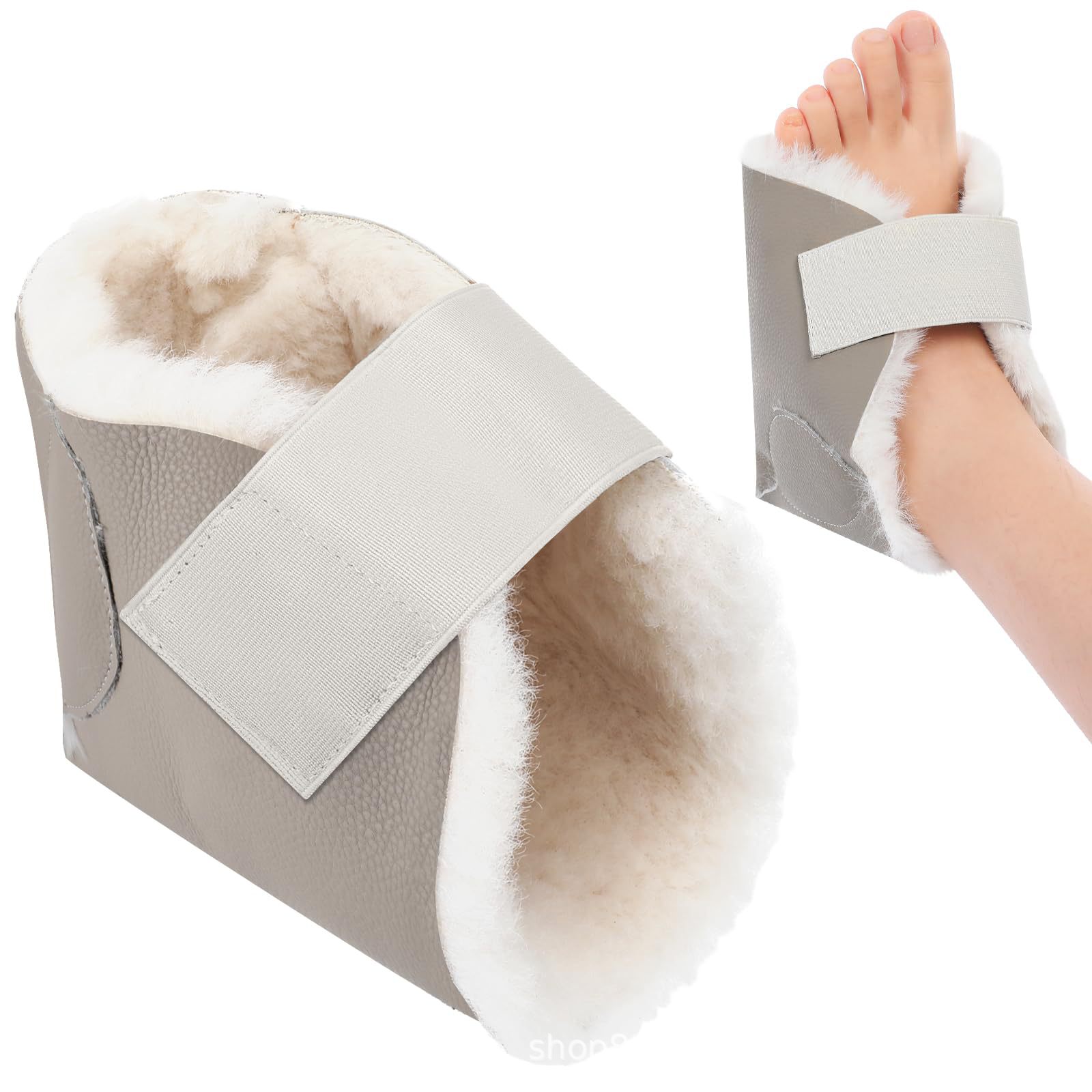 海外跨境透气足部抬高枕头脚后跟疼痛脚后跟护垫床疮脚踝支撑脚