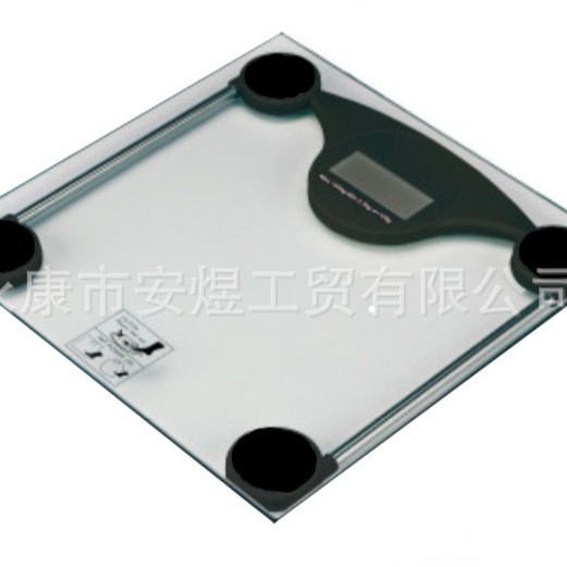 透明玻璃电子体重秤小型家用便携式智能电子称人体体重秤批发