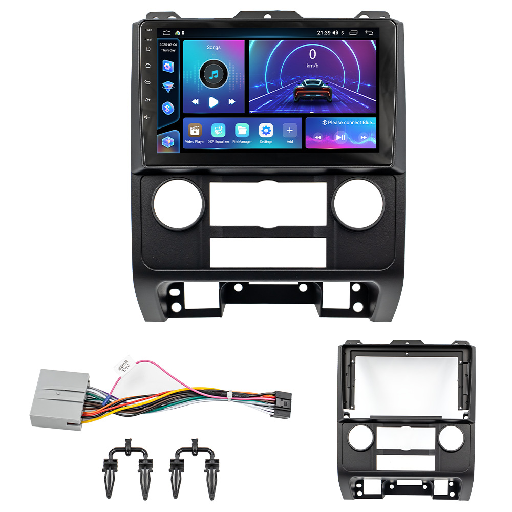 Aplicable a 07 - 12 Ford Wing Tiger Android navegación en coche todo-en - uno FangYitong cuatro núcleos / ocho núcleos pantalla de control central