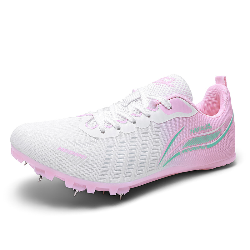 Zapatos de atletismo transfronterizos, zapatos de entrenamiento de salto de distancia, zapatos de carrera, zapatos de atletismo profesional para hombres y mujeres