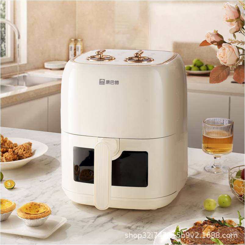 Kornbach Lechu Air Fryer Kbh-Lkj45-1 Household Multi-Functional 4-Liter Electric Fryer Welfare Event Gift