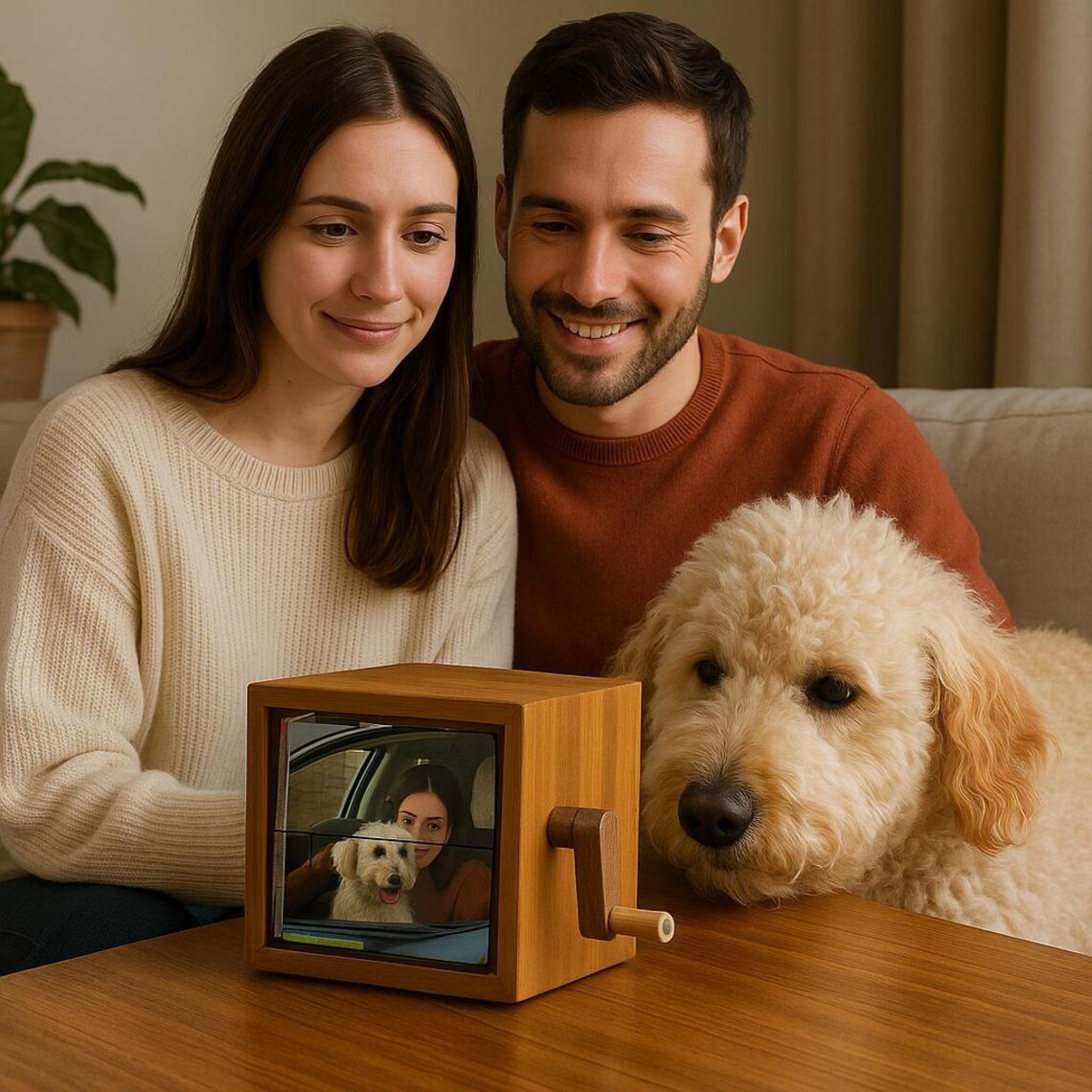 DIY caja de fotos giratoria personalidad foto máquina de animación de página manual álbum de fotos de regalo de cumpleaños creativo