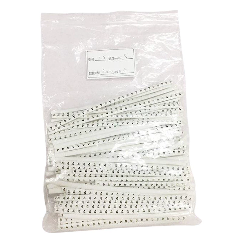 Профессиональный термоусадочный рукав номер линии номер трубки трубка цветок сливы трубка номер линии печати трубка цифровая печать этикеток не выцветает