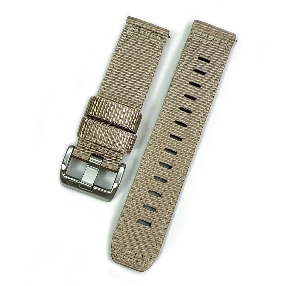 Correa de reloj de alta calidad de nylon puro 20 / 22mm para Garmin265S / 265 correa de reloj Huawei GT6 / 5