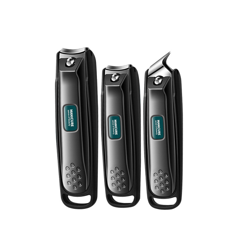 Clippers de uñas anti-splash herramientas de pedicura casera conjunto de tijeras de uñas trincheas cortadora de uñas para hombres y mujeres tijeras individuales image 26
