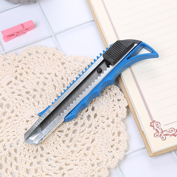 Cuchillo de uso general grande personalizado para estudiantes y niños cortador de papel hecho a mano papel tapiz de acero inoxidable cuchillo de herramienta de papel tapiz