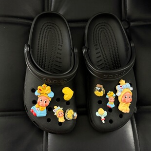 ����Ь���DIYЬ��Ь�ۘ�֬�����˶������������m��crocs�ɐ��b�