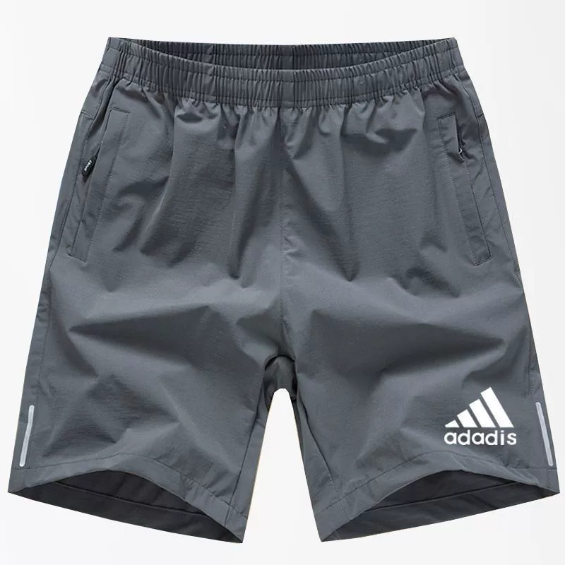 Спортивные и повседневные шорты для мужчин летом носить конькобежный шелк, сухие укороченные брюки, свободные бег плюс фитнес-штаны