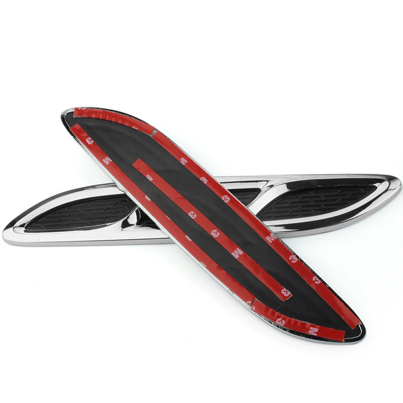 Автомобиль модифицированный воздуховод декоративный корпус листовой пластины боковой воздуховод капот декоративный