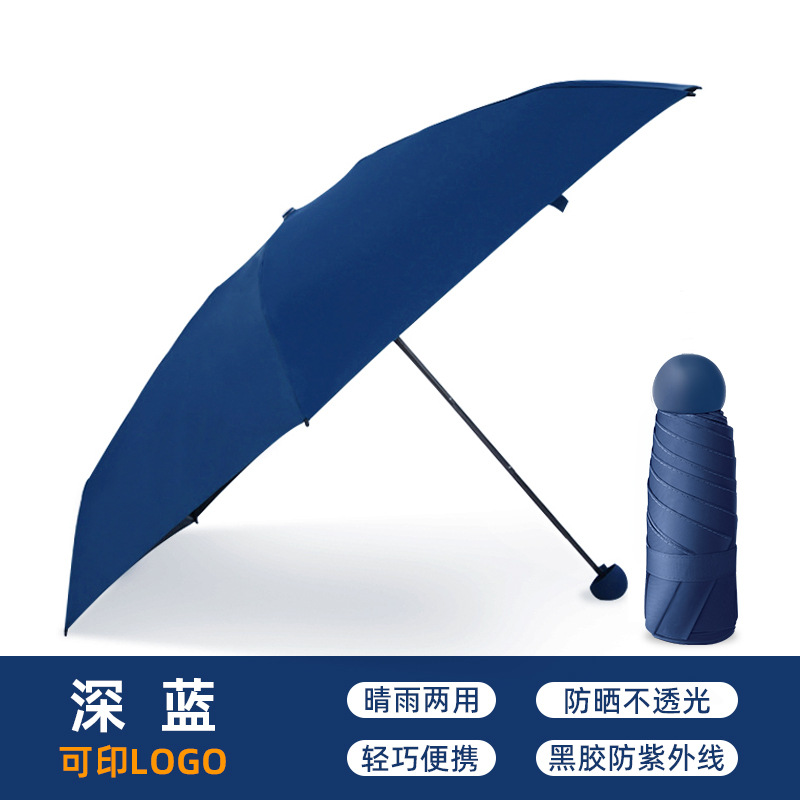Protector solar grueso azul oscuro