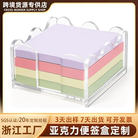 其他有机玻璃;其他小宠用品;便签盒