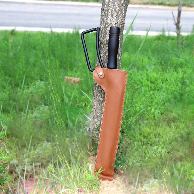 Outdoor barbecue carbon clip solid wood handle wood carbon clip extended portable carbon clip BBQ duckbill suit clip carbon fire tongs