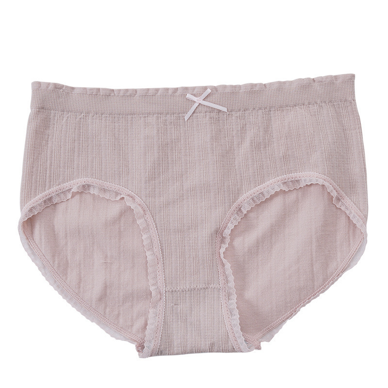 Lace trousers with bow