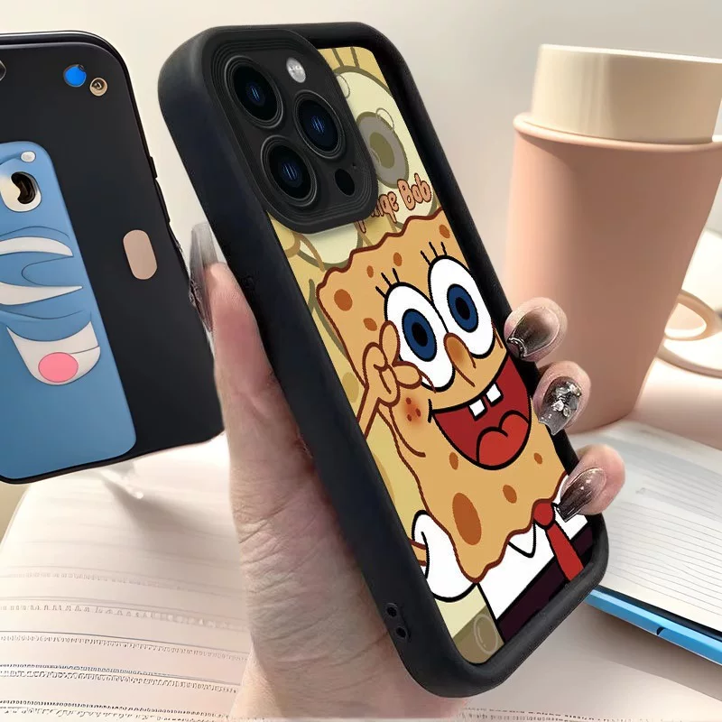 Apple, губка совместимый iPhone 16, матовый чехол, 16 Plus, iPhone, защита от падения, 15 Pro Max