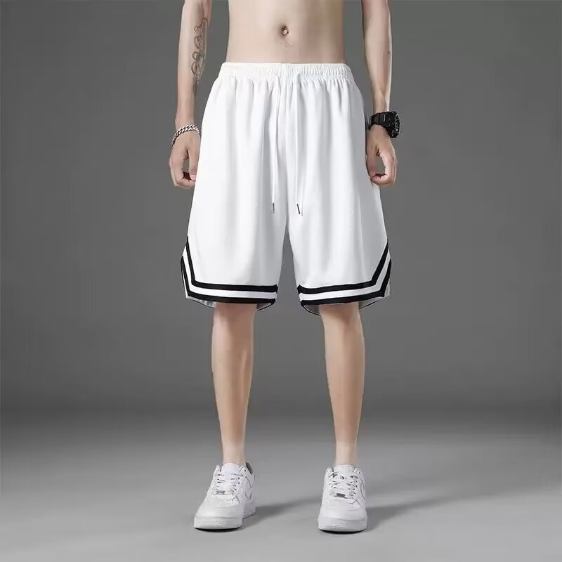 Sports shorts for men and women, wholesale cross-border foreign trade team uniforms, printed designs, one-piece drop shipping Sports shorts for men and women, wholesale cross-border foreign trade team uniforms, printed designs, one-piece drop shipping