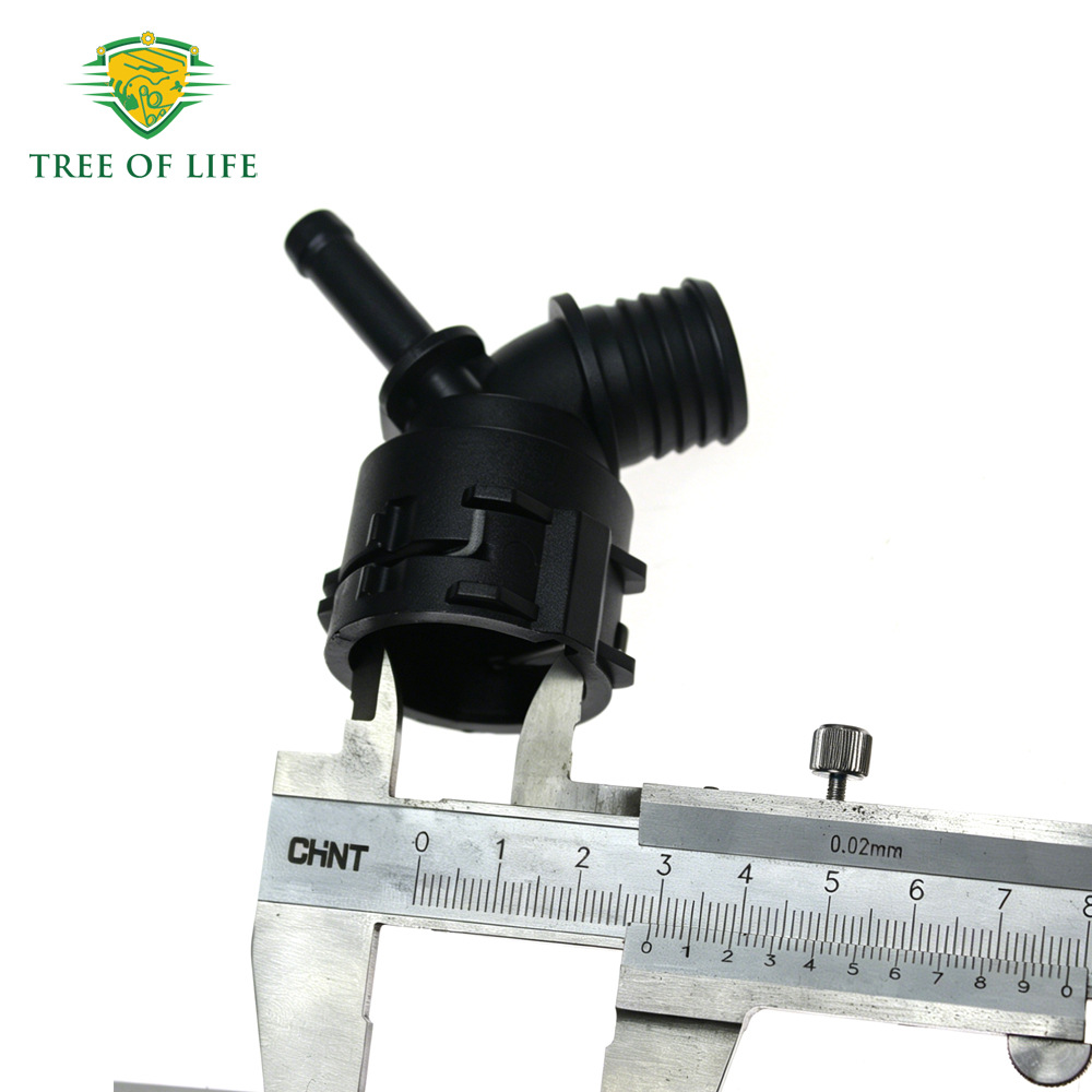 5Q0122291P,5Q0 122 291 P is suitable for Audi engine coolant hose connector