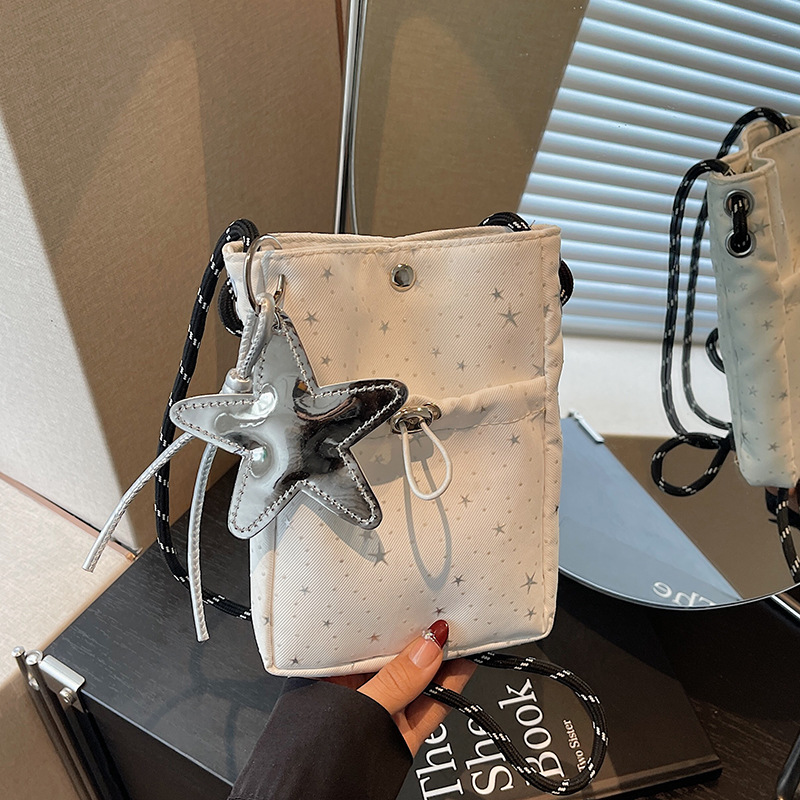 Trendy Instagram Influencer Niche Star Crossbody Phone Bag for Women 2026 New Model Korean Fashion Versatile Shoulder Bag