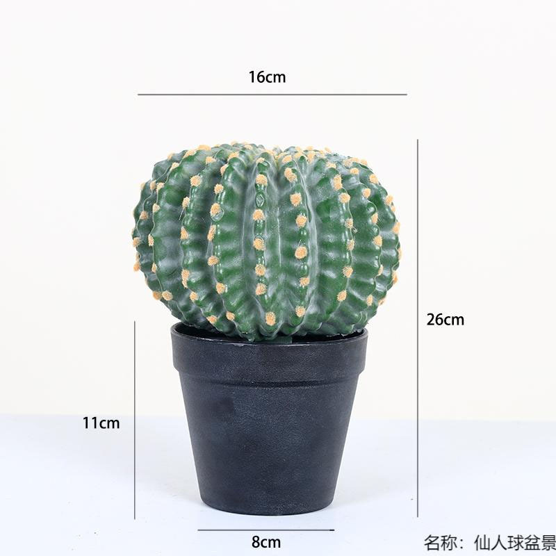 仿真龙神柱仙人掌寄生仙人球摩洛哥沙生植物造景软装样板工程装饰|undefined