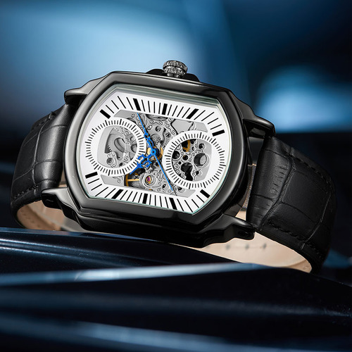 New ancient camel mechanical watch men's watch fully automatic square mechanical watch European and American style foreign trade watch wholesale