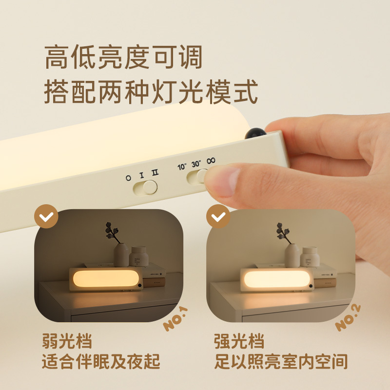 MUIDバーライト充電式スマートledロング寝室自動点灯人体センサーライトウォールライト|undefined