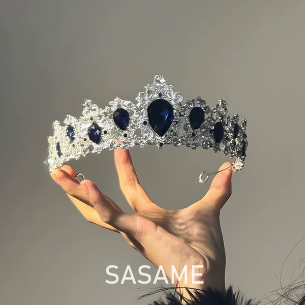 Deep sea blue crown