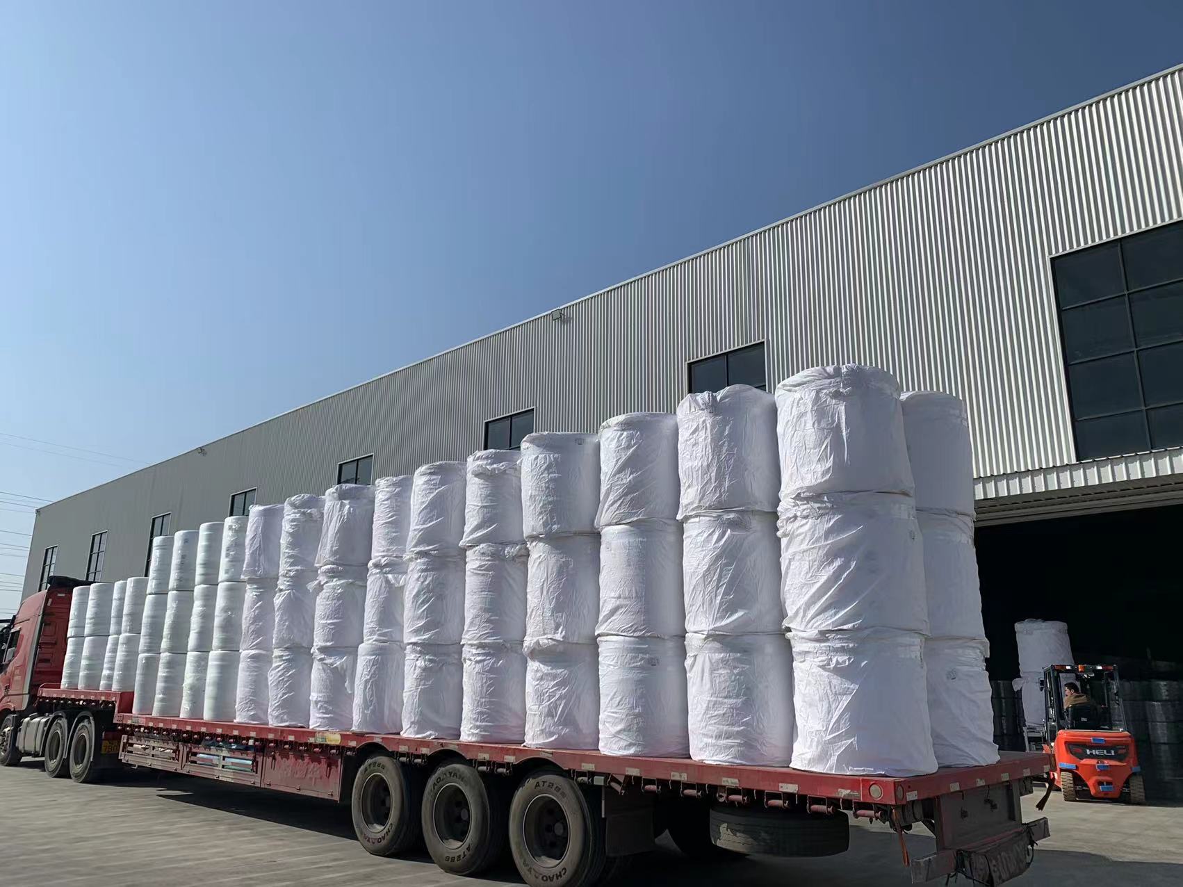 水刺无纺布湿巾专用 供应白色黏胶50%