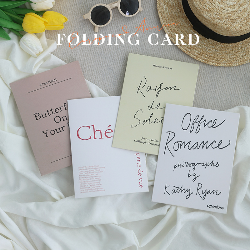 Ins-Style Folding Cards, Handwritten Photo Props, Posing Props, Decorative Photography Backdrops, Three-Dimensional Ins-Style Desktop Ins-Style Folding Cards, Handwritten Photo Props, Posing Props, Decorative Photography Backdrops, Three-Dimensional Ins-Style Desktop